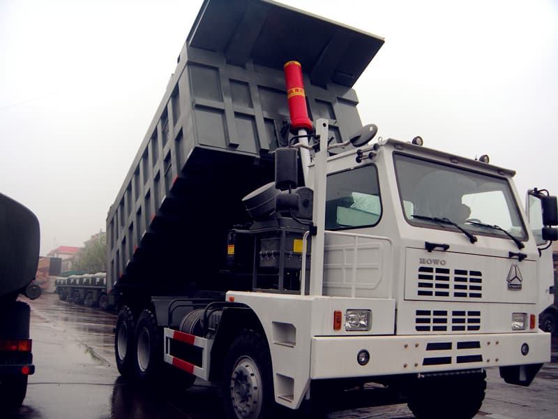 55 Tonnage 6 x 4 Mining Dump Truck